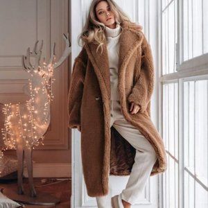 Cozy Brown Teddy Jacket